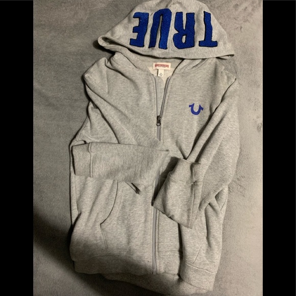 True Religion Sweaters - True Religion Zip Up Hoodie